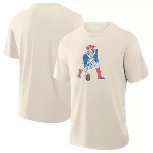 Fanatics Cream New England Patriots Slub T-Shirt